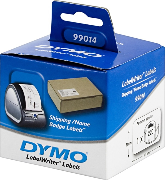 DYMO Frakt/namnetiketter 101x54mm 12x220 st BULK i gruppen Datautstyr / Skrivere og tilbehør / Skrivere / Merkemaskiner og tilbehør / Etiketter hos TP E-commerce Nordic AB (38-18581)