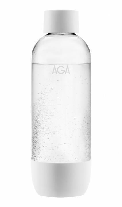 KORT DATUM! AGA AQVIA PET-flaska, 1L (Vit) i gruppen HJEM, HUS OG HAGE / Husholdningsapparater / Vann og juice / Kullsyremaskin / Tilbehør hos TP E-commerce Nordic AB (38-21822D)