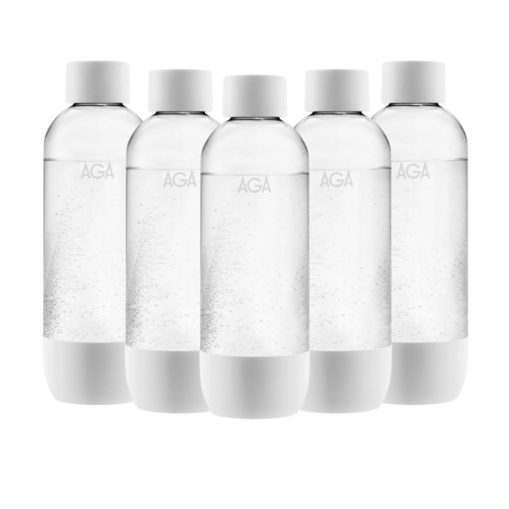 KORT DATUM! 5-pack AGA AQVIA PET-flaska, 1L (Vit) i gruppen HJEM, HUS OG HAGE / Husholdningsapparater / Vann og juice / Kullsyremaskin / Tilbehør hos TP E-commerce Nordic AB (38-21822PKT4)