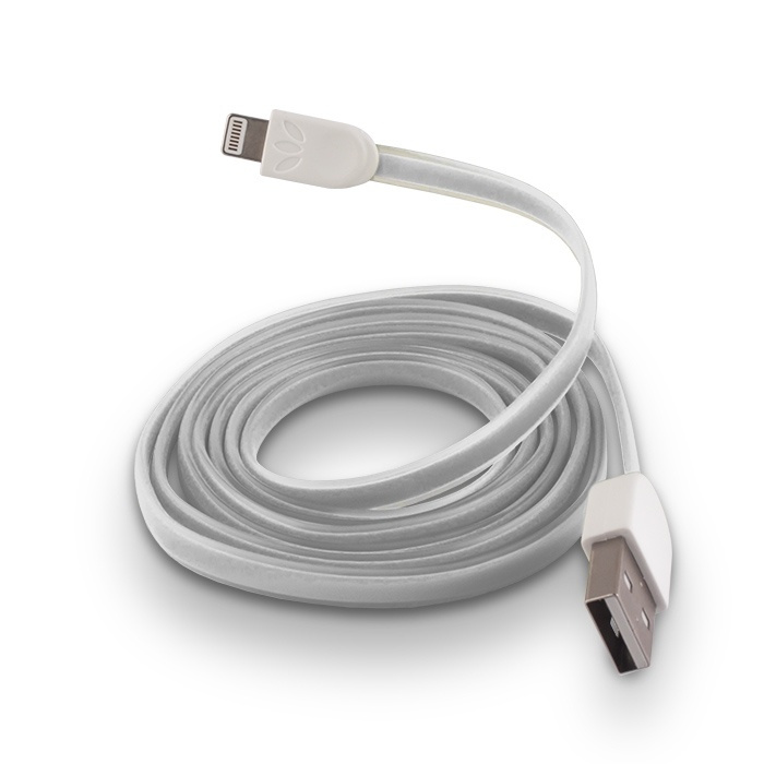 Forever Trasselfri lightning-kabel (Hvit) i gruppen SMARTTELEFON & NETTBRETT / Ladere og Kabler / Kabler / Kabler Lightning hos TP E-commerce Nordic AB (38-25143)