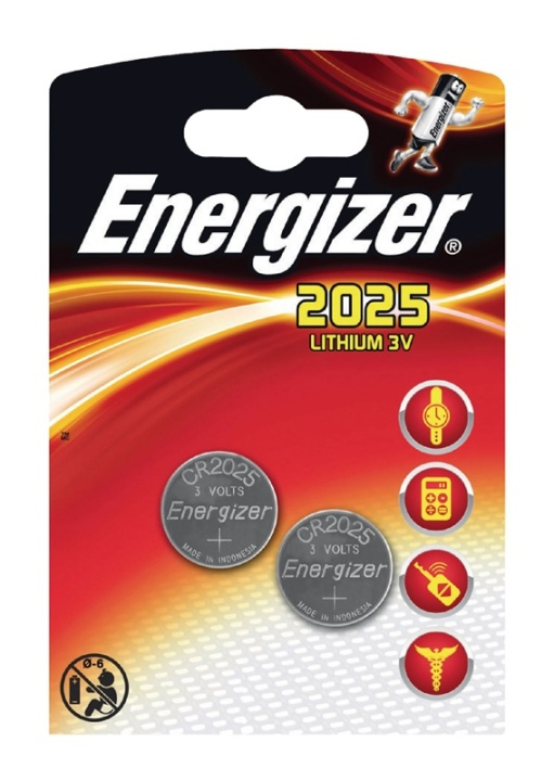 Energizer® Lithium  CR2025 batterier