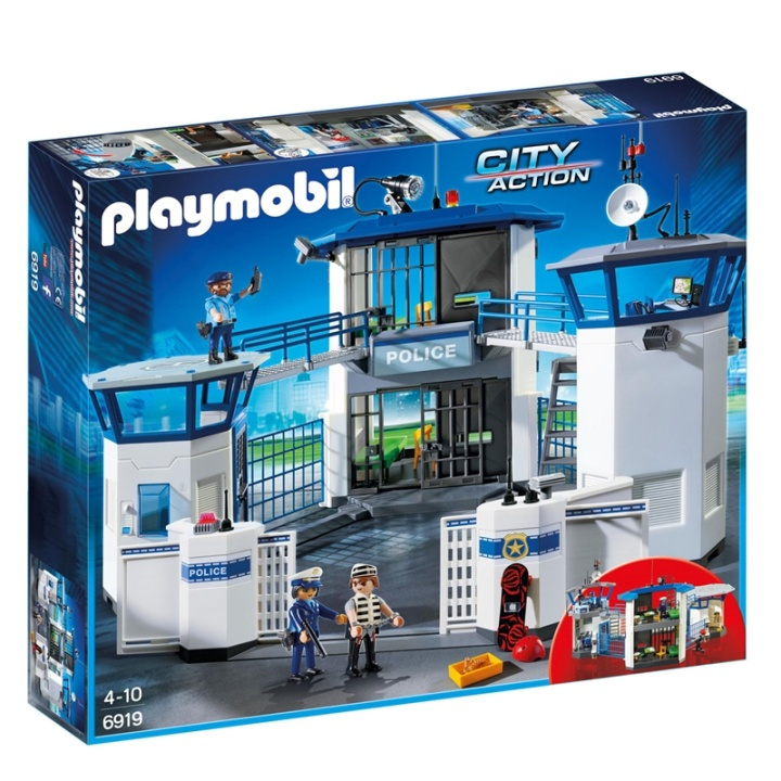 Playmobil Action, Polisstation/fängelse i gruppen LEKER, BARN OG BABY / Leker / Figurer & miniatyrer hos TP E-commerce Nordic AB (38-45106)