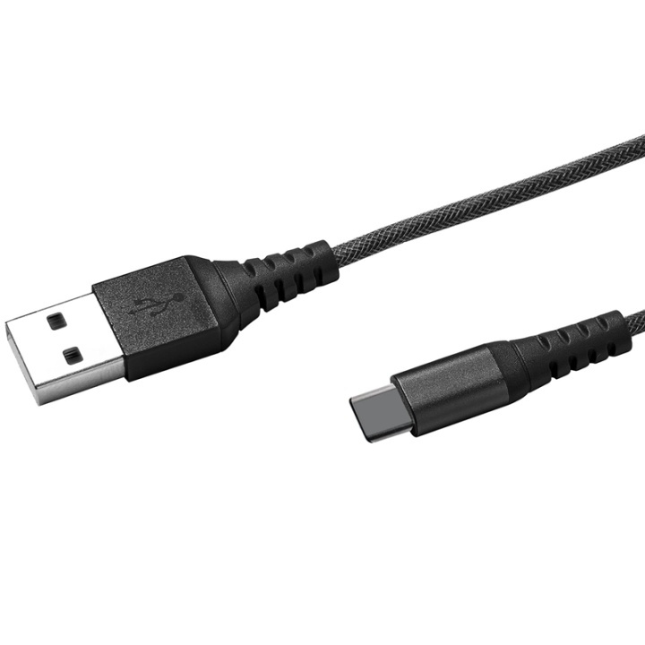 Celly Extreme Cable USB-C 1m Sv i gruppen SMARTTELEFON & NETTBRETT / Ladere og Kabler / Kabler / Kabler type C hos TP E-commerce Nordic AB (38-52236)