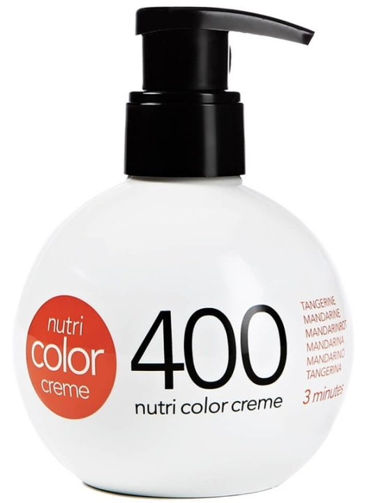 Revlon Nutri Color Creme 400 Tangerine 250 ml i gruppen HELSE OG SKJØNNHET / Hår & styling / Hårpleie / Hårfarge / Hårfarge & Fargebombe hos TP E-commerce Nordic AB (38-57215)