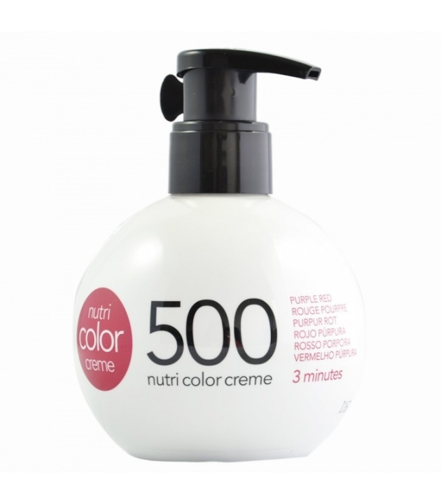 Revlon Nutri Colour 500 Purple Red 240 ml i gruppen HELSE OG SKJØNNHET / Hår & styling / Hårpleie / Hårfarge / Hårfarge & Fargebombe hos TP E-commerce Nordic AB (38-57220)