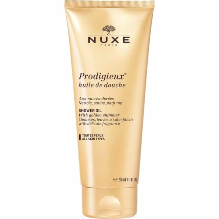 Prodigieux Shower Oil with Golden Shimmer, 200 ml Nuxe Bad- & Dusjkrem