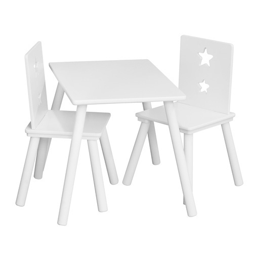 Kids Concept Bord Star Hvit (700535) i gruppen LEKER, BARN OG BABY / Barnerom / Barnemøbler hos TP E-commerce Nordic AB (38-60239)