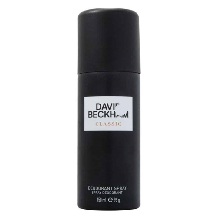 David Beckham Classic Deo Spray 150ml i gruppen HELSE OG SKJØNNHET / Duft og parfyme / Deodorant / Deo for han hos TP E-commerce Nordic AB (38-65864)