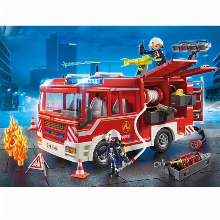 Playmobil Brandbil i gruppen LEKER, BARN OG BABY / Leker / Figurer, miniatyrer og tilbehør hos TP E-commerce Nordic AB (38-66705)