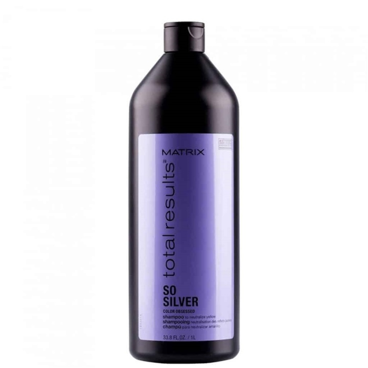 Matrix Total Results Color Obsessed So Silver Shampoo 1000ml i gruppen HELSE OG SKJØNNHET / Hår & styling / Hårpleie / Hårfarge / Sølv sjampo hos TP E-commerce Nordic AB (38-68190)