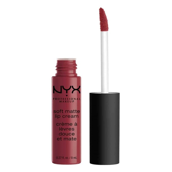 NYX PROF. MAKEUP Soft Matte Lip Cream Budapest i gruppen HELSE OG SKJØNNHET / Makeup / Lepper / Leppekrem hos TP E-commerce Nordic AB (38-68272)