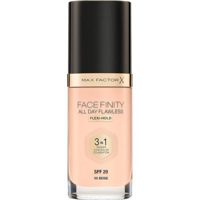 Max Factor Facefinity 3 In 1 Foundation 55 Beige i gruppen HELSE OG SKJØNNHET / Makeup / Makeup ansikt / Foundation hos TP E-commerce Nordic AB (38-68987)