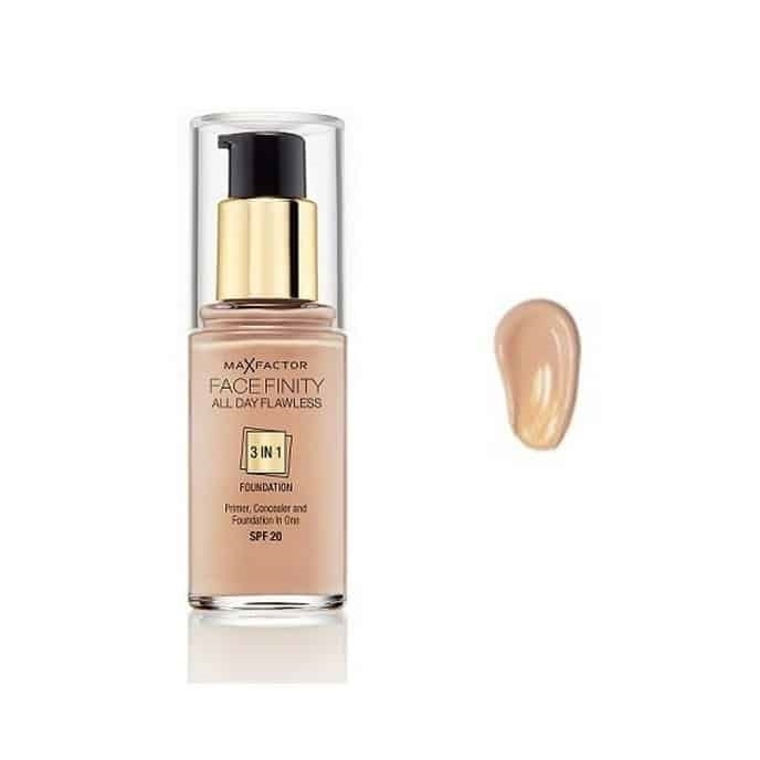 Max Factor Facefinity 3 In 1 Foundation 75 Golden i gruppen HELSE OG SKJØNNHET / Makeup / Makeup ansikt / Foundation hos TP E-commerce Nordic AB (38-68990)