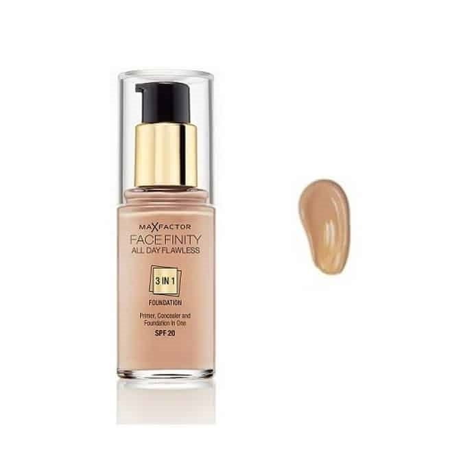 Max Factor Facefinity 3 In 1 Foundation 80 Bronze i gruppen HELSE OG SKJØNNHET / Makeup / Makeup ansikt / Foundation hos TP E-commerce Nordic AB (38-68992)