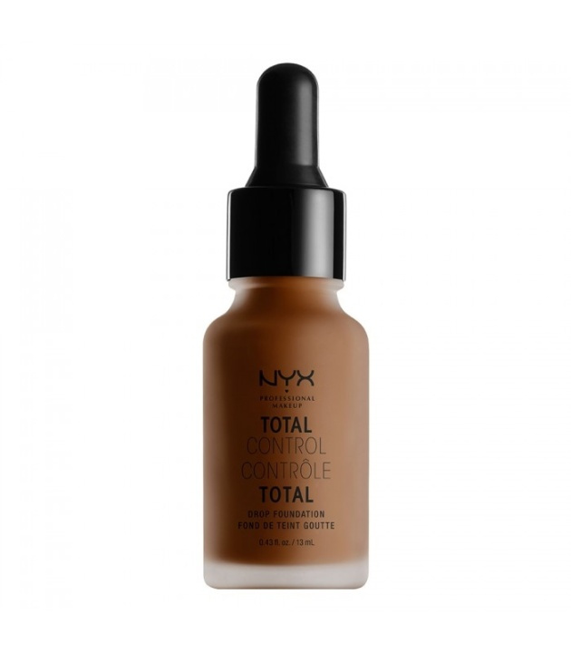 NYX PROF. MAKEUP Total Control Drop Foundation - Chestnut 13ml i gruppen HELSE OG SKJØNNHET / Makeup / Makeup ansikt / Foundation hos TP E-commerce Nordic AB (38-69079)