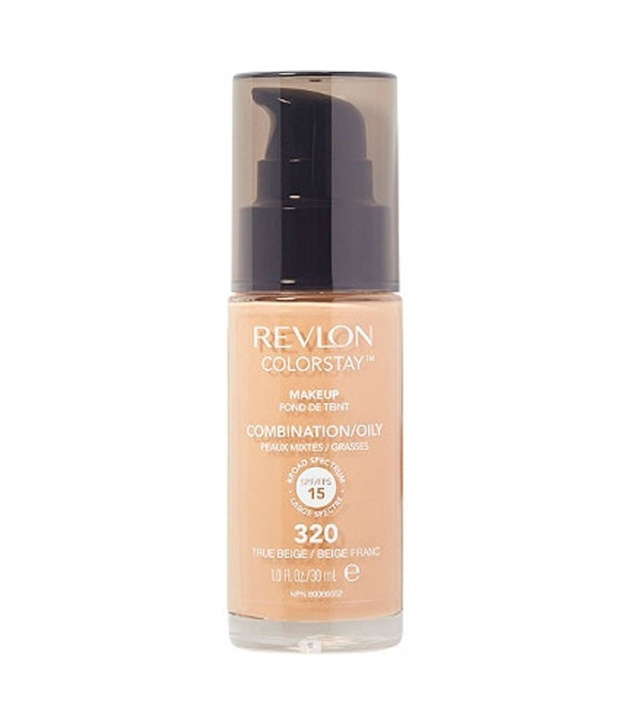 Revlon Colorstay Makeup Combination/Oily Skin - 320 True Beige 30 ml i gruppen HELSE OG SKJØNNHET / Makeup / Makeup ansikt / Foundation hos TP E-commerce Nordic AB (38-69102)