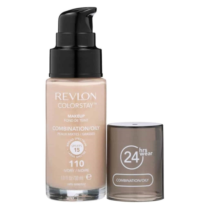 Revlon Colorstay Makeup Combination/Oily Skin - 110 Ivory 30ml i gruppen HELSE OG SKJØNNHET / Makeup / Makeup ansikt / Foundation hos TP E-commerce Nordic AB (38-69103)