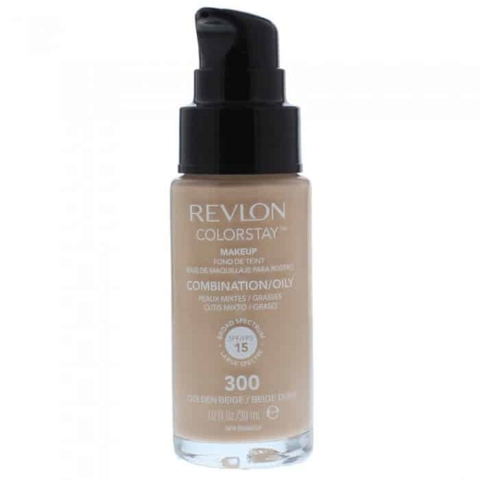 Revlon Colorstay Makeup Combination/Oily Skin - 300 Golden Beige 30ml i gruppen HELSE OG SKJØNNHET / Makeup / Makeup ansikt / Foundation hos TP E-commerce Nordic AB (38-69107)