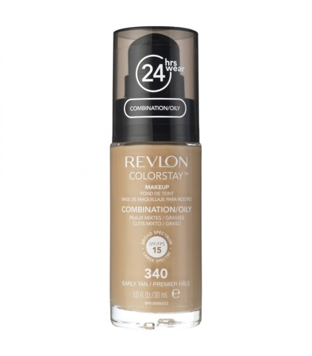 Revlon Colorstay Makeup Combination/Oily Skin - 340 Early Tan 30ml i gruppen HELSE OG SKJØNNHET / Makeup / Makeup ansikt / Foundation hos TP E-commerce Nordic AB (38-69109)