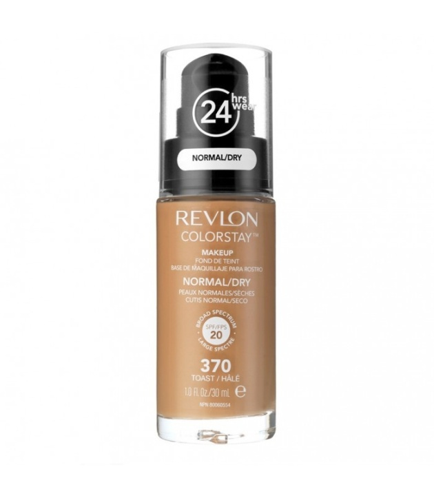 Revlon Colorstay Makeup Normal/Dry Skin - 370 Toast 30ml i gruppen HELSE OG SKJØNNHET / Makeup / Makeup ansikt / Foundation hos TP E-commerce Nordic AB (38-69121)