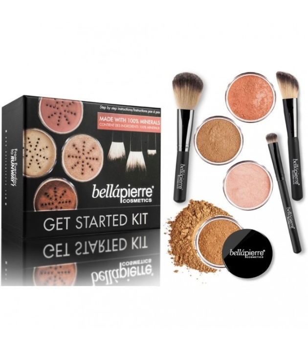 Bellapierre Get Started Kit - Deep i gruppen HELSE OG SKJØNNHET / Makeup / Verktøy og sminkesett / Sminkesett hos TP E-commerce Nordic AB (38-69532)