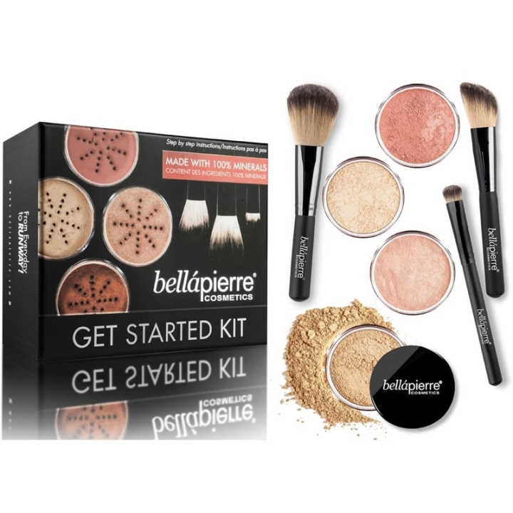 Bellapierre Get Started Kit - Medium i gruppen HELSE OG SKJØNNHET / Makeup / Verktøy og sminkesett / Sminkesett hos TP E-commerce Nordic AB (38-69534)