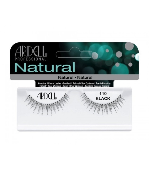 Ardell Natural Lashes 110 Black i gruppen HELSE OG SKJØNNHET / Makeup / Øyne og øyebryn / Løsvipper hos TP E-commerce Nordic AB (38-69711)