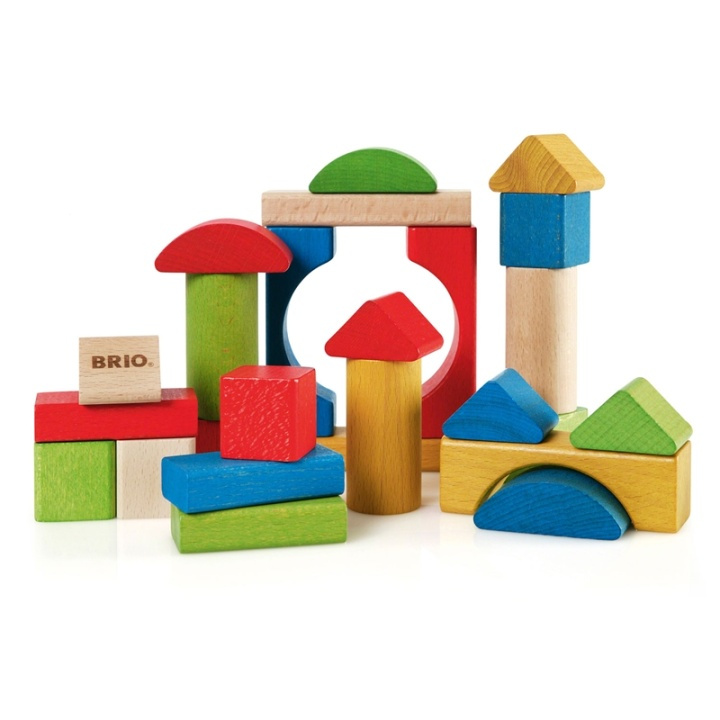 Brio 30114 Set med 25 Klossar i gruppen LEKER, BARN OG BABY / Babyleker (0-3 år) / Aktivitetsleker hos TP E-commerce Nordic AB (38-70221)