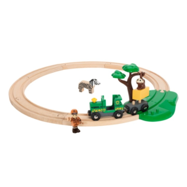 Brio 33720 Safari Tågset i gruppen LEKER, BARN OG BABY / Leker / Byggeleker / Brio Tågbanor hos TP E-commerce Nordic AB (38-70282)