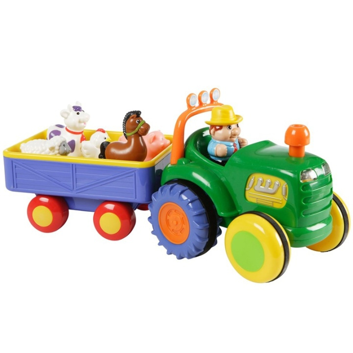 Happy Baby Farm Tractor med Trailer i gruppen LEKER, BARN OG BABY / Leker / Lekebiler hos TP E-commerce Nordic AB (38-70449)