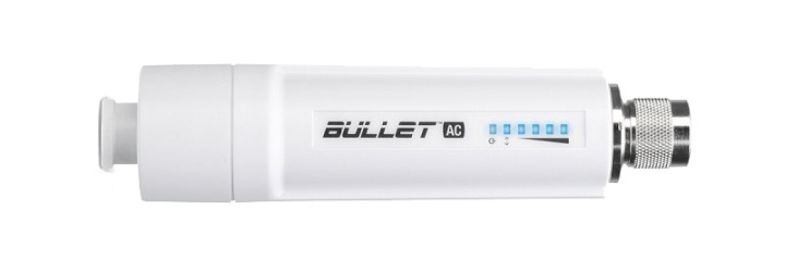 Ubiquiti airMAX Bullet AC radio, 300+ Mbps, water resistant, plug and i gruppen Datautstyr / Nettverk / Tilgangspunkter hos TP E-commerce Nordic AB (38-71992)