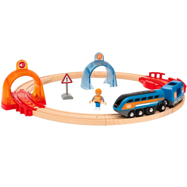 Brio 33974 Action Tunnel Circle Set i gruppen LEKER, BARN OG BABY / Leker / Byggeleker / Brio Tågbanor hos TP E-commerce Nordic AB (38-79967)