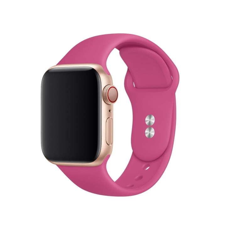 Silikonarmbånd til Apple Watch 42/44 mm, rosa i gruppen SMARTTELEFON & NETTBRETT / Trening, hjem og fritid / Apple Watch og tilbehør / Tilbehør hos TP E-commerce Nordic AB (38-80879)