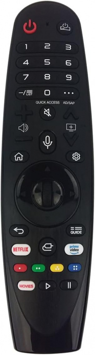 Fjernkontroll for LG Smart TV (Erstatter LG AN-MR600 Magic Remote) i gruppen Elektronikk / Lyd & Bilde / TV og tilbehør / Fjernkontroller hos TP E-commerce Nordic AB (38-84297)