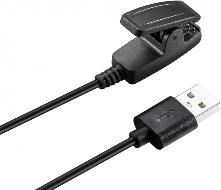 Lader for Garmin Forerunner 235/735XT/630/645/230/Vivomove HR/Approach S20 i gruppen SPORT, FRITID & HOBBY / Smartwatch og Aktivitetsmålere / Tilbehør hos TP E-commerce Nordic AB (38-84366)