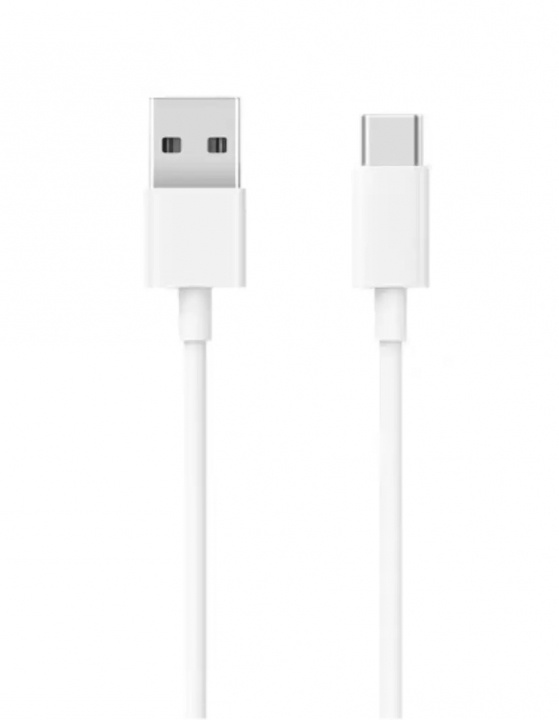 Ladd- och synkroniseringskabel USB-A till USB-C, 1m, Vit i gruppen SMARTTELEFON & NETTBRETT / Ladere og Kabler / Kabler / Kabler type C hos TP E-commerce Nordic AB (38-84424)