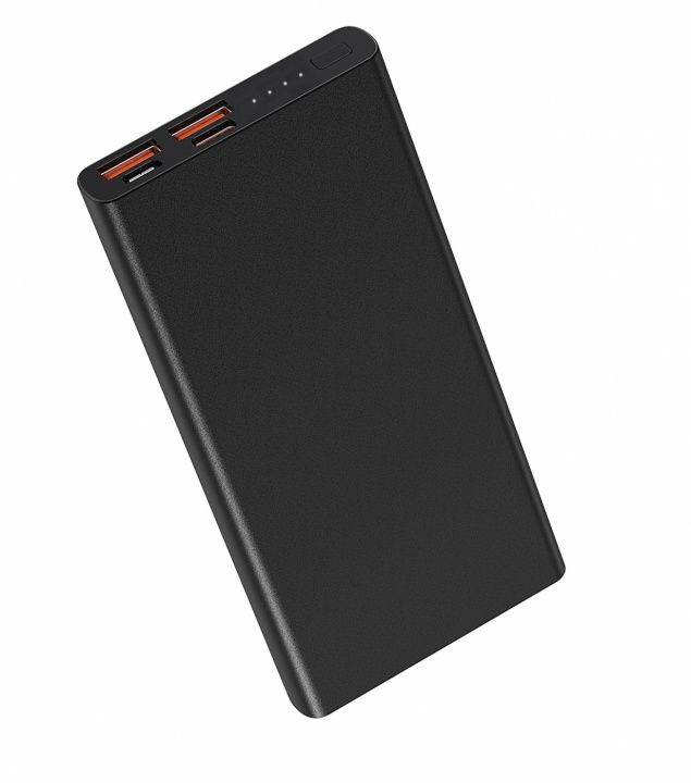 Powerbank 20000mAh 22.5W PD Fast charging with digital display, black i gruppen SMARTTELEFON & NETTBRETT / Ladere og Kabler / Powerbanks hos TP E-commerce Nordic AB (38-84477)