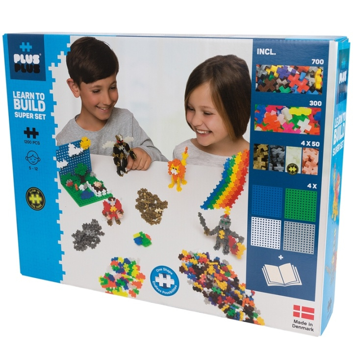 Plus-Plus Learn to Build Mega set/Basic i gruppen LEKER, BARN OG BABY / Leker / Byggeleker / Byggeklosser hos TP E-commerce Nordic AB (38-87974)