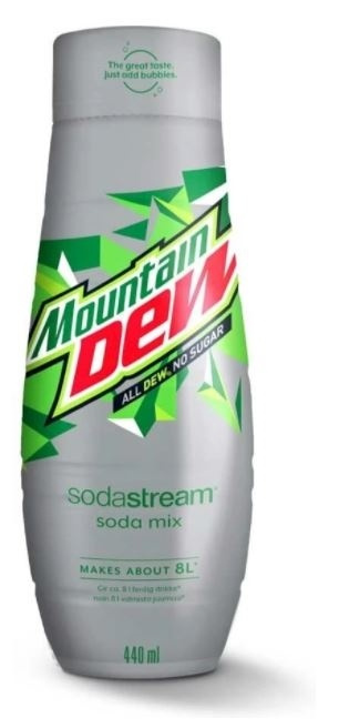 Sodastream Mountain Dew Diet 440 ml - gir 8 liter i gruppen HJEM, HUS OG HAGE / Husholdningsapparater / Vann og juice / Kullsyremaskin / Smaker hos TP E-commerce Nordic AB (38-89344)