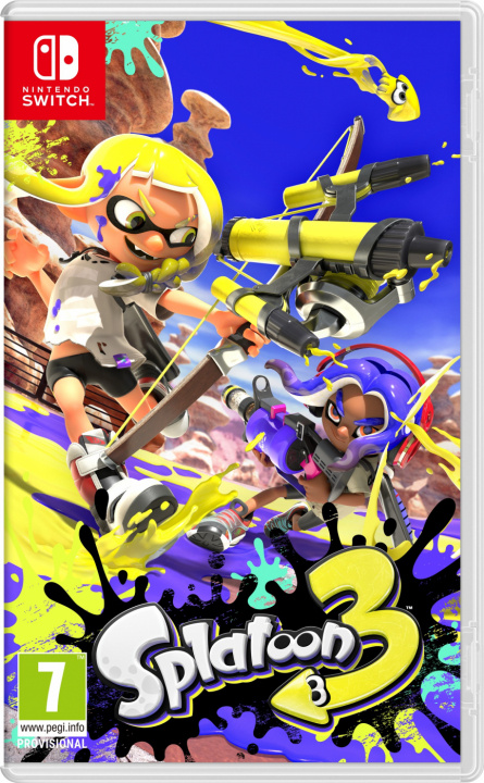 Nintendo Splatoon 3 (Switch) i gruppen Elektronikk / TV-spill & tilbehør / Nintendo Switch / Spel hos TP E-commerce Nordic AB (38-98091)