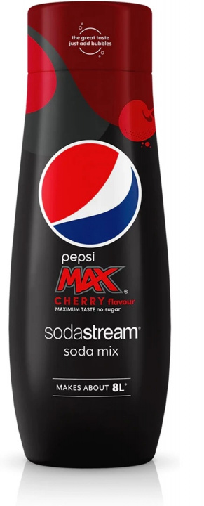 SodaStream Pepsi Max Cherry i gruppen HJEM, HUS OG HAGE / Husholdningsapparater / Vann og juice / Kullsyremaskin / Smaker hos TP E-commerce Nordic AB (38-98475)