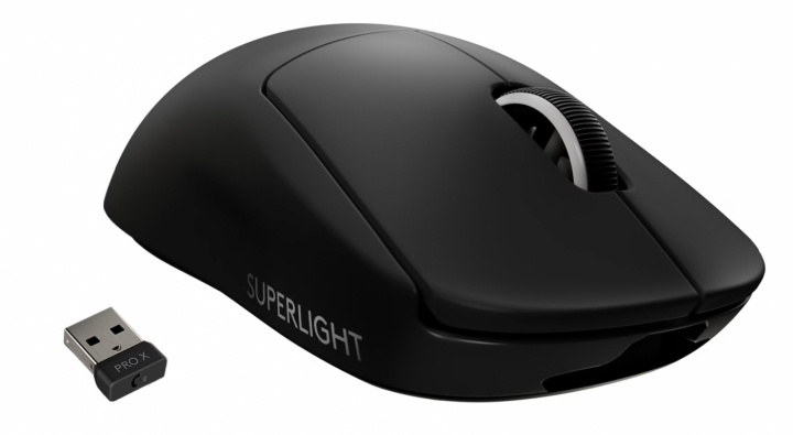 Logitech PRO X SUPERLIGHT Trådlös Gamingmus, Svart i gruppen Datautstyr / GAMING / Mus hos TP E-commerce Nordic AB (38-98477)