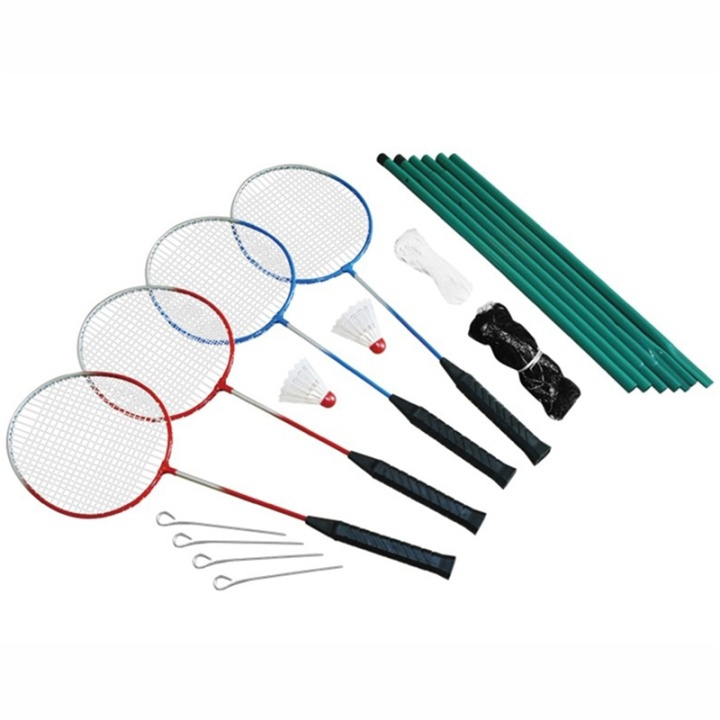 Spring Summer Badminton set 4 players incl. i gruppen LEKER, BARN OG BABY / Uteleker / Sport & spill hos TP E-commerce Nordic AB (A01035)