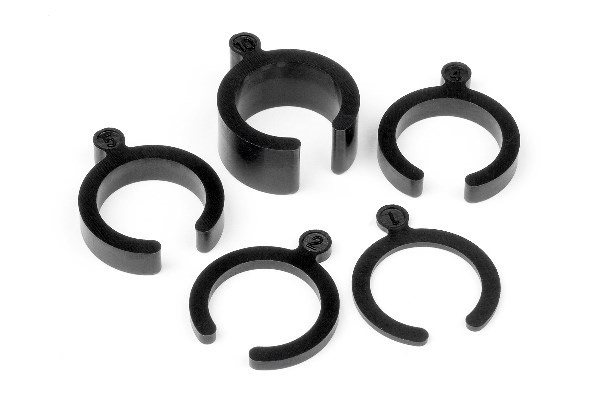 Shock Spacer Set (Pr) i gruppen LEKER, BARN OG BABY / Radiostyrt / Reservedeler & Ekstra tilbehør / HPI / Reservedeler & Tuning / Støtdempere hos TP E-commerce Nordic AB (A01836)