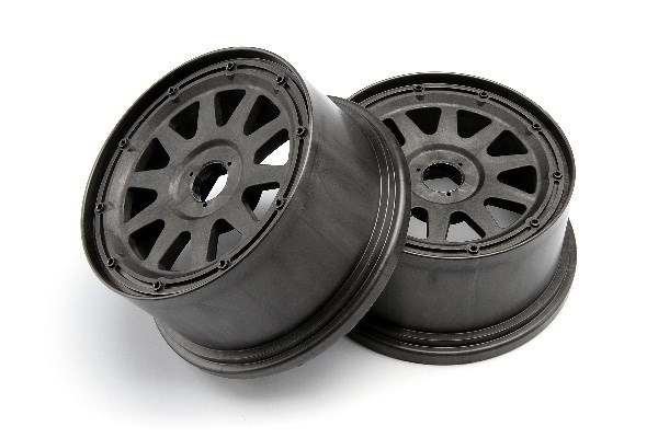 Tr-10 Wheel Gunmetal (120X60Mm/-4Mm Offset) i gruppen LEKER, BARN OG BABY / Radiostyrt / Reservedeler & Ekstra tilbehør / HPI / Felger / Offroad hos TP E-commerce Nordic AB (A02142)