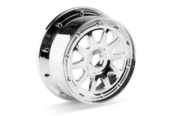 Tr-10 Wheel Chrome (120X60Mm/-4Mm Offset) i gruppen LEKER, BARN OG BABY / Radiostyrt / Reservedeler & Ekstra tilbehør / HPI / Felger / Offroad hos TP E-commerce Nordic AB (A02143)