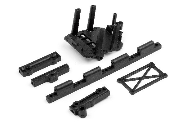 Bulkhead/Esc Mount Set i gruppen LEKER, BARN OG BABY / Radiostyrt / Reservedeler & Ekstra tilbehør / HPI / Reservedeler & Tuning / Chassideler hos TP E-commerce Nordic AB (A02164)