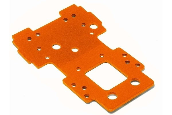 Bulkhead Lower Plate 2.5Mm (Orange) i gruppen LEKER, BARN OG BABY / Radiostyrt / Reservedeler & Ekstra tilbehør / HPI / Reservedeler & Tuning / Chassideler hos TP E-commerce Nordic AB (A02208)