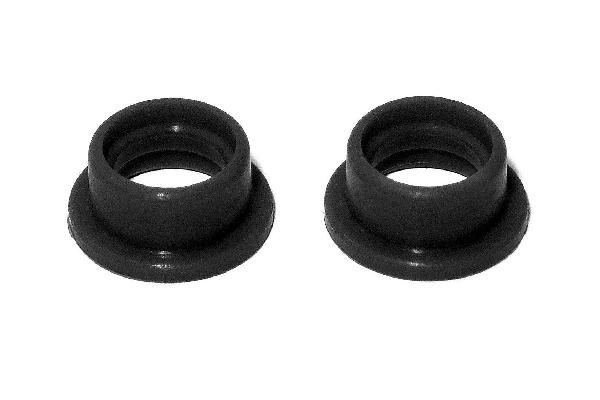 Shaped Exhaust Gasket (Black/2Pcs) i gruppen LEKER, BARN OG BABY / Radiostyrt / Reservedeler & Ekstra tilbehør / HPI / Motorer / Tilbehør hos TP E-commerce Nordic AB (A02211)