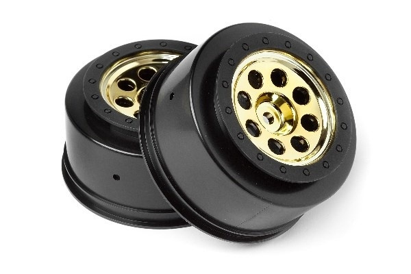 Mk.8 V2 Wheel Gold (4.5Mm Offset/2Pcs) i gruppen LEKER, BARN OG BABY / Radiostyrt / Reservedeler & Ekstra tilbehør / HPI / Felger / Offroad hos TP E-commerce Nordic AB (A02219)